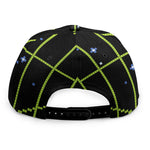 8-Bit Game Over Print Snapback Cap