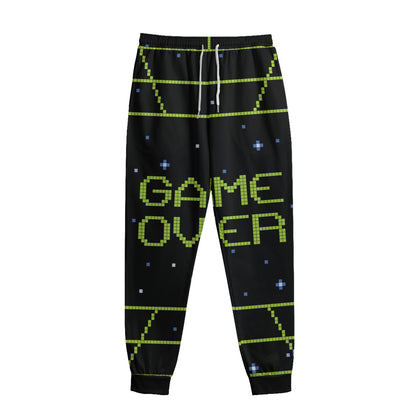 8-Bit Game Over Print Sweatpants