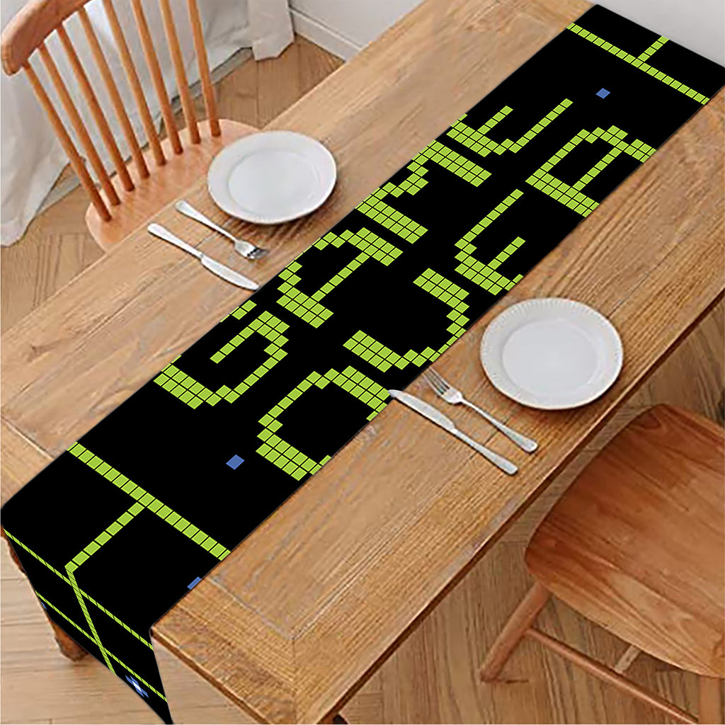 8-Bit Game Over Print Table Runner