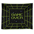 8-Bit Game Over Print Tapestry