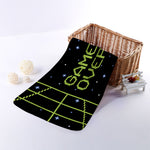 8-Bit Game Over Print Towel