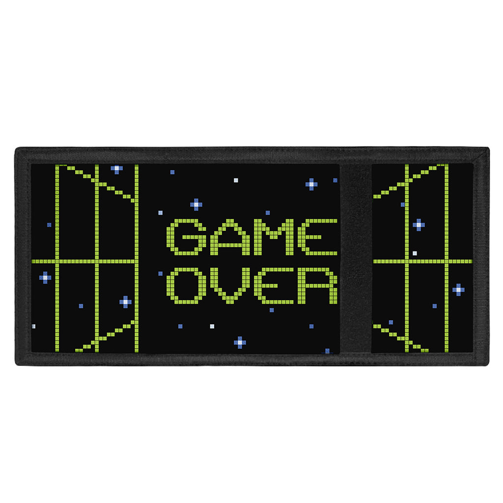 8-Bit Game Over Print Trifold Wallet