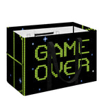 8-Bit Game Over Print Utility Tote Bag