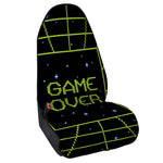 8-Bit Game Over Print Waterproof Car Seat Cover