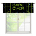 8-Bit Game Over Print Window Valance