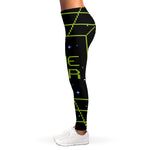 8-Bit Game Over Print Women's Leggings
