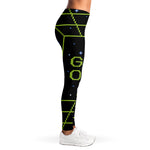 8-Bit Game Over Print Women's Leggings