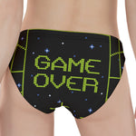 8-Bit Game Over Print Women's Panties