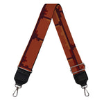 8-Bit Pixel Brick Wall Print Bag Strap