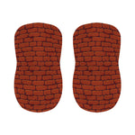 8-Bit Pixel Brick Wall Print Bar Stool Covers