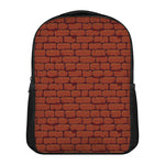 8-Bit Pixel Brick Wall Print Casual Backpack