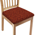 8-Bit Pixel Brick Wall Print Chair Cushion Cover