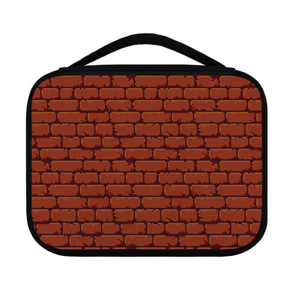 8-Bit Pixel Brick Wall Print Classic Bible Case
