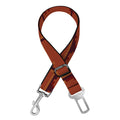 8-Bit Pixel Brick Wall Print Dog Seat Belt