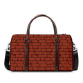 8-Bit Pixel Brick Wall Print Duffel Bag