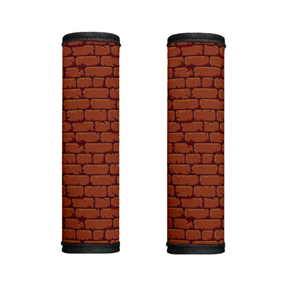 8-Bit Pixel Brick Wall Print Handle Covers