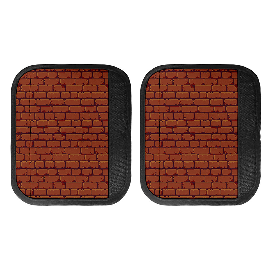 8-Bit Pixel Brick Wall Print Handle Covers