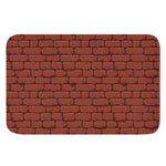 8-Bit Pixel Brick Wall Print Indoor Door Mat