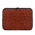 8-Bit Pixel Brick Wall Print Laptop Sleeve