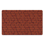 8-Bit Pixel Brick Wall Print Polyester Doormat