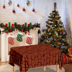 8-Bit Pixel Brick Wall Print Tablecloth