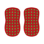 8-Bit Pixel Christmas Tree Pattern Print Bar Stool Covers