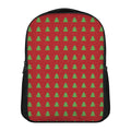 8-Bit Pixel Christmas Tree Pattern Print Casual Backpack