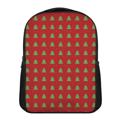 8-Bit Pixel Christmas Tree Pattern Print Casual Backpack