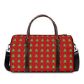 8-Bit Pixel Christmas Tree Pattern Print Duffel Bag