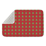 8-Bit Pixel Christmas Tree Pattern Print Indoor Door Mat