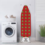 8-Bit Pixel Christmas Tree Pattern Print Ironing Board Cover