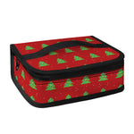 8-Bit Pixel Christmas Tree Pattern Print Small Lunch Bag