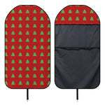 8-Bit Pixel Christmas Tree Pattern Print Waterproof Car Seat Cover