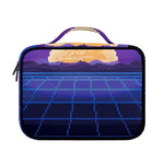 8-Bit Pixel Digital Landscape Print Briefcase Bible Bag