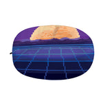 8-Bit Pixel Digital Landscape Print Car Side Mirror Covers