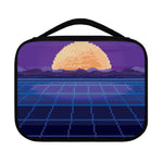 8-Bit Pixel Digital Landscape Print Classic Bible Case