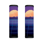 8-Bit Pixel Digital Landscape Print Handle Covers