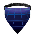 8-Bit Pixel Digital Landscape Print Over The Collar Dog Bandana