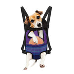 8-Bit Pixel Digital Landscape Print Pet Carrier Backpack