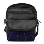 8-Bit Pixel Digital Landscape Print Rectangular Crossbody Bag