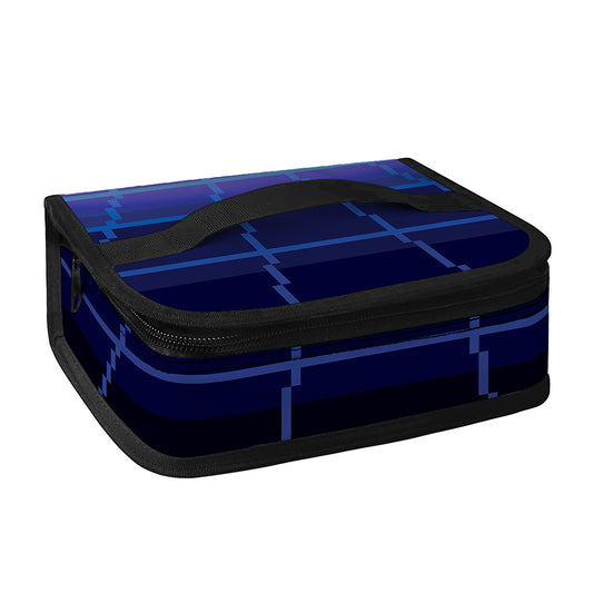 8-Bit Pixel Digital Landscape Print Small Lunch Bag