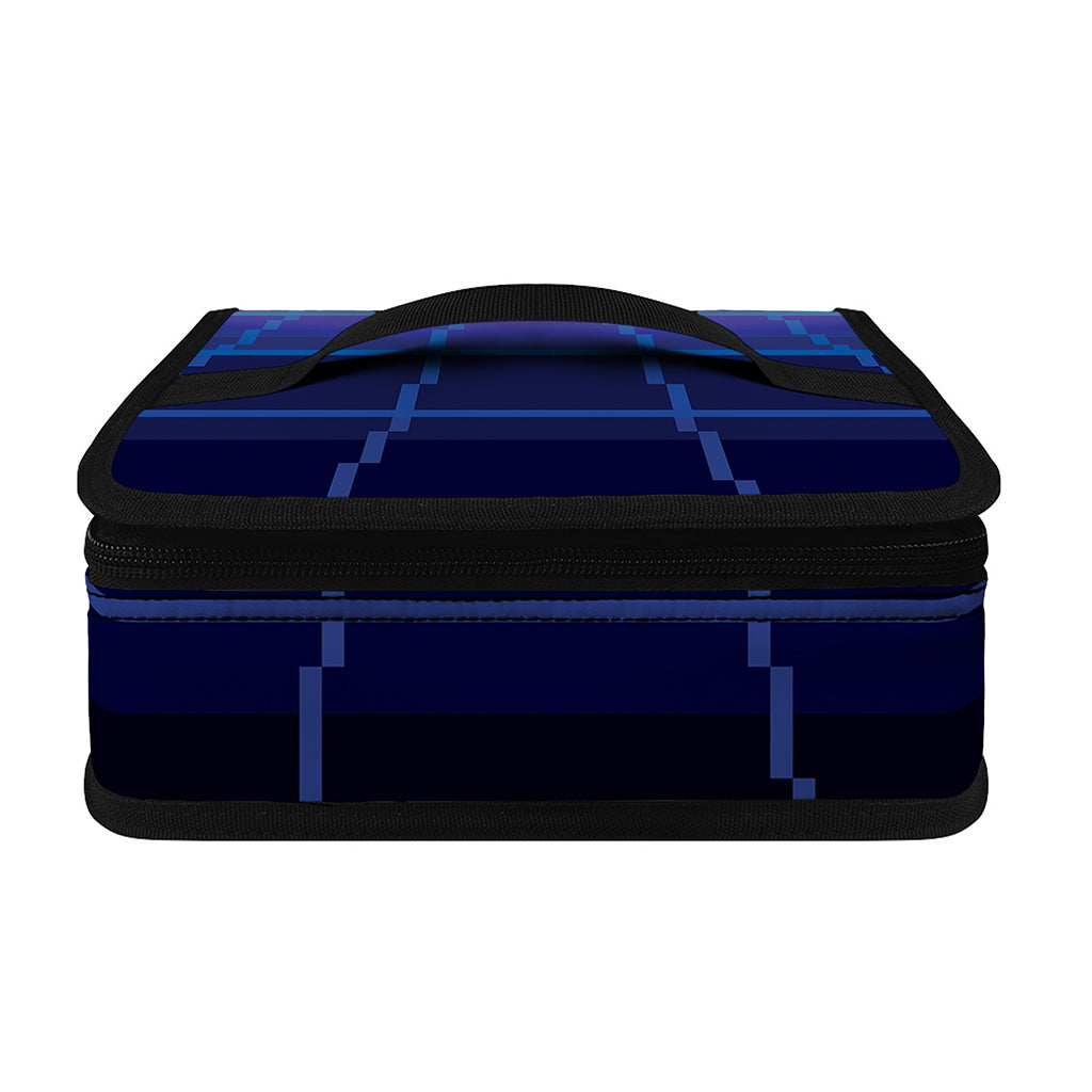 8-Bit Pixel Digital Landscape Print Small Lunch Bag