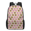 8-Bit Pixel Donut Print 17 Inch Backpack