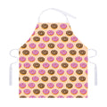 8-Bit Pixel Donut Print Adjustable Apron
