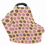 8-Bit Pixel Donut Print Baby Seat Cover