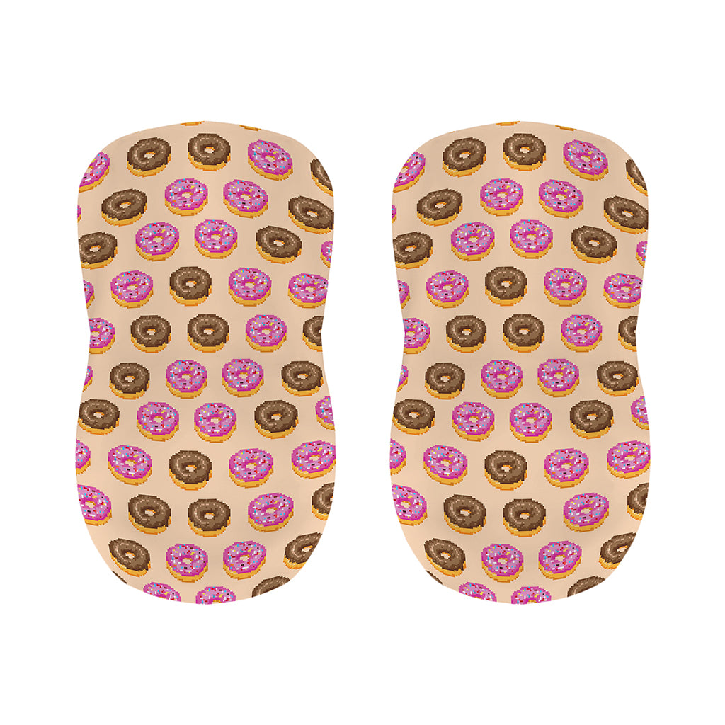 8-Bit Pixel Donut Print Bar Stool Covers