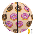 8-Bit Pixel Donut Print Basketball