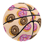 8-Bit Pixel Donut Print Basketball