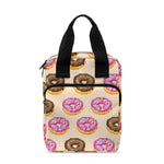 8-Bit Pixel Donut Print Bible Tote Bag
