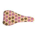 8-Bit Pixel Donut Print Bicycle Seat Cover